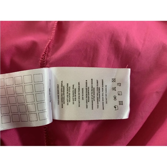 Joslin pink top buttons size 10 - Picture 4 of 6